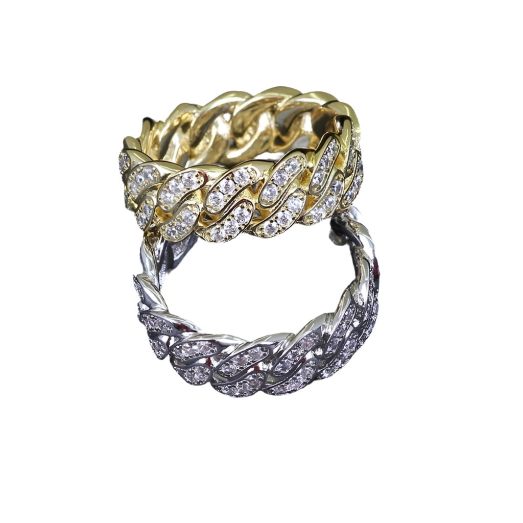 Bague ICED Cuban