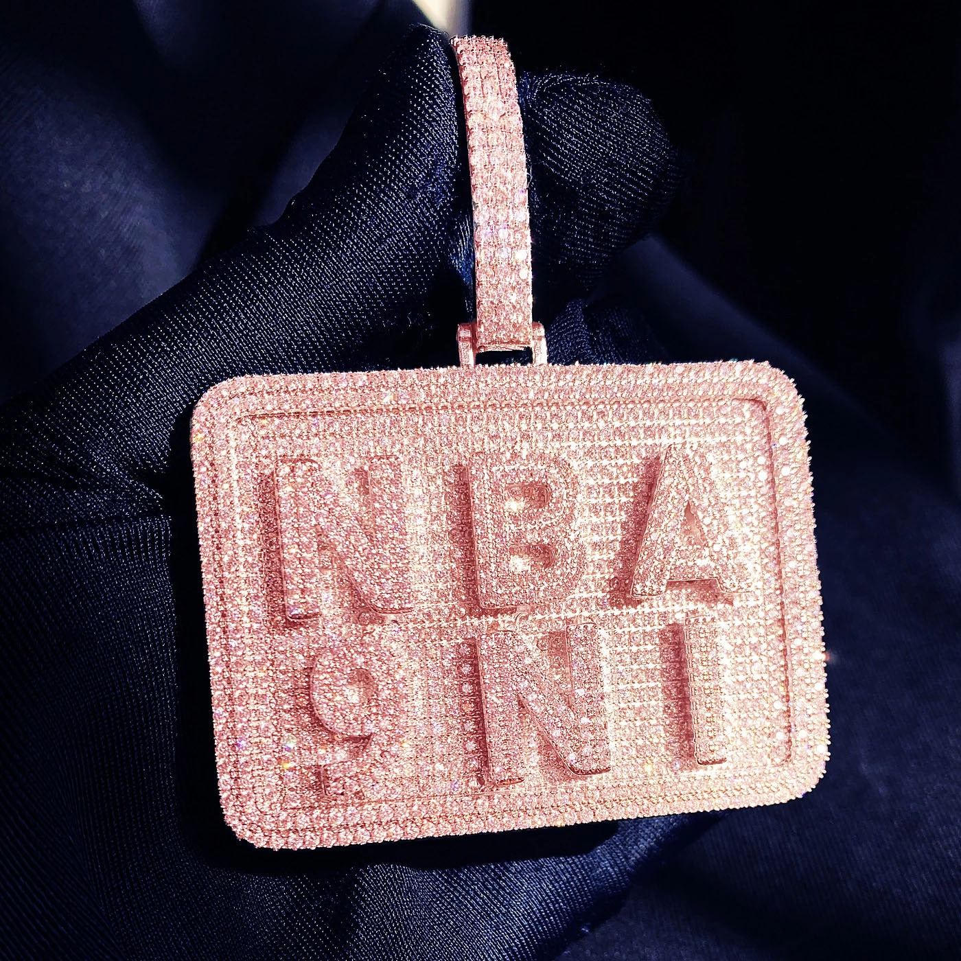 Pendentif Customisé Plaque - MCSHXP