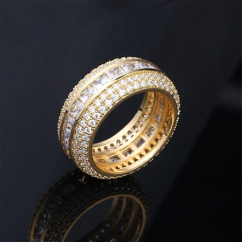 Bague Baguette 3 Lignes - MCSHXP