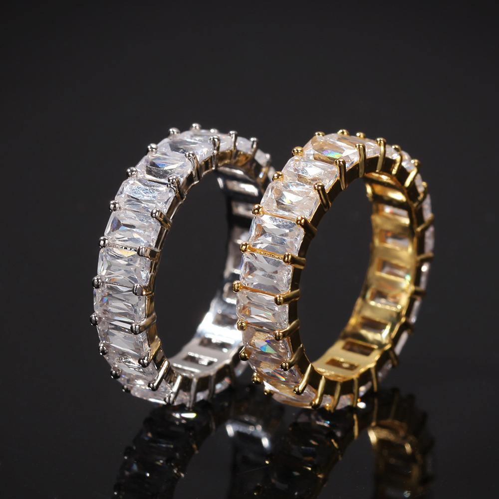 Bague ICED Simple Ligne - MCSHXP