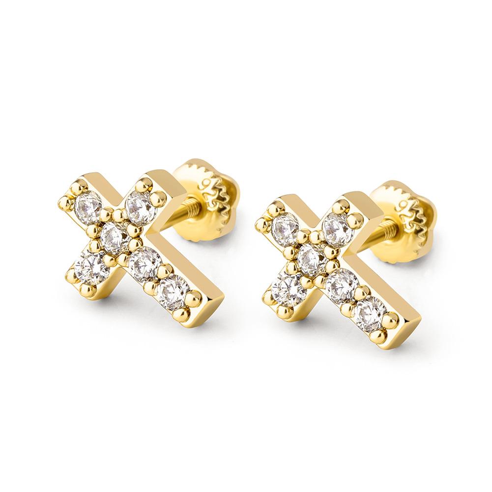 BOUCLES D'OREILLES CROSS - MCSHXP