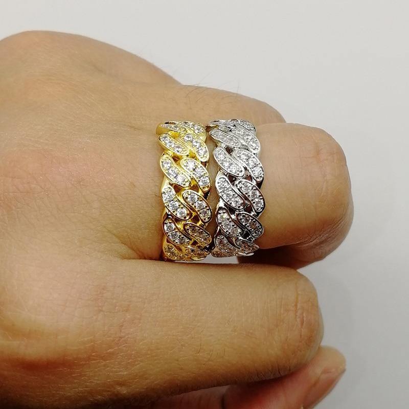 Bague ICED Cuban - MCSHXP