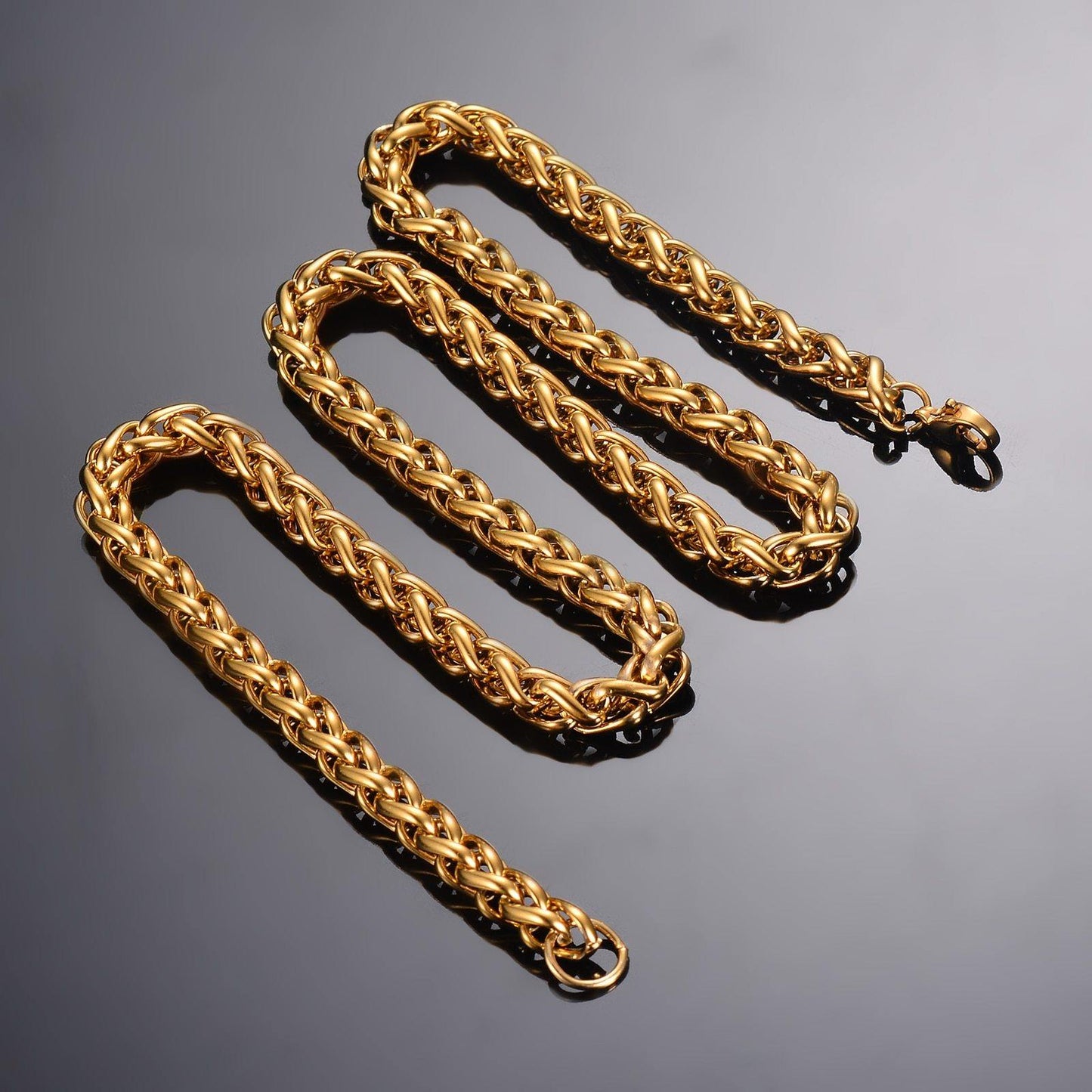 Chaîne Multiple Link Dorée - MCSHXP