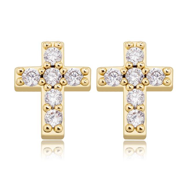 BOUCLES D'OREILLES CROSS - MCSHXP
