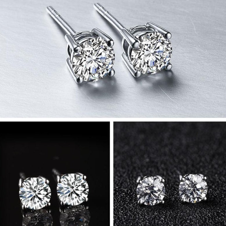 BOUCLES D'OREILLES SINGLE DIAMOND - MCSHXP