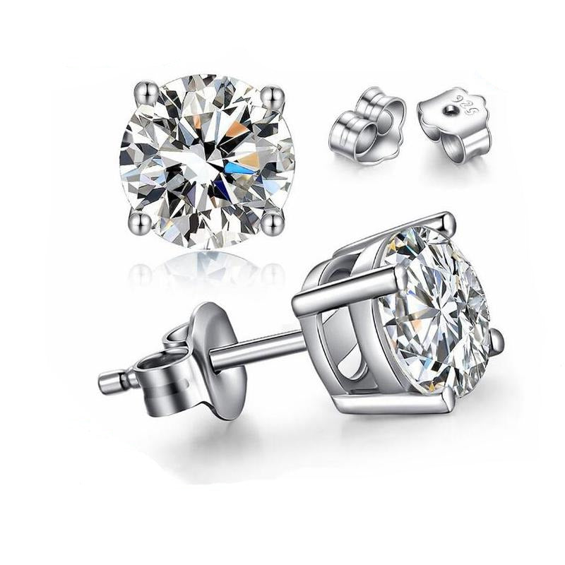 BOUCLES D'OREILLES SINGLE DIAMOND - MCSHXP
