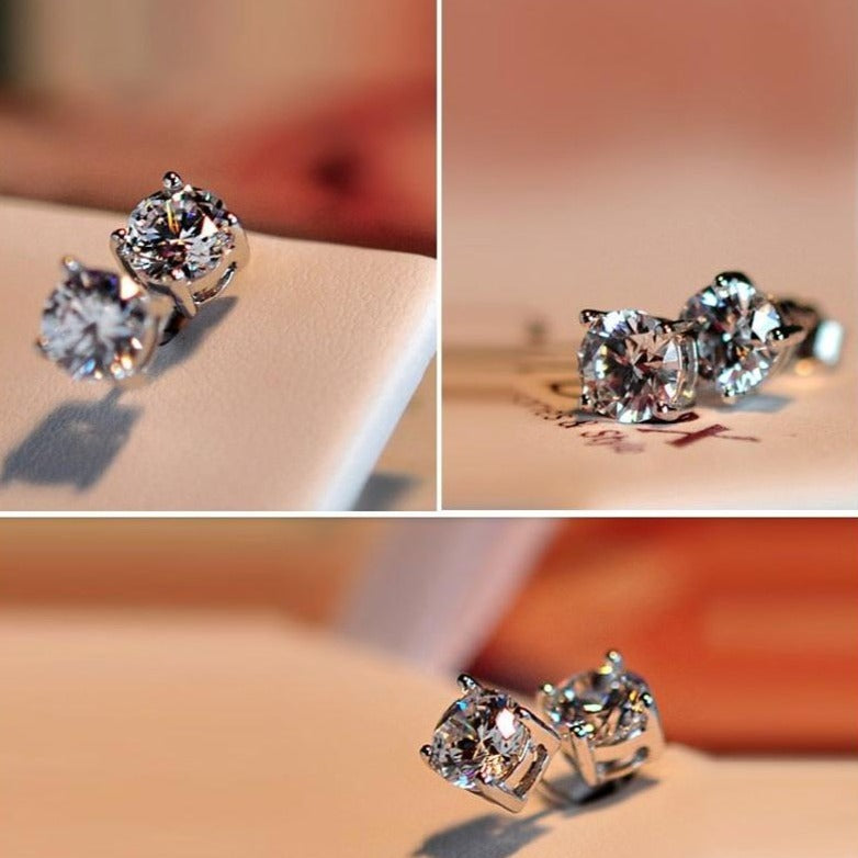 BOUCLES D'OREILLES SINGLE DIAMOND - MCSHXP