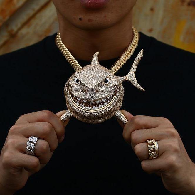 XXL SHARK PENDANT - MCSHXP