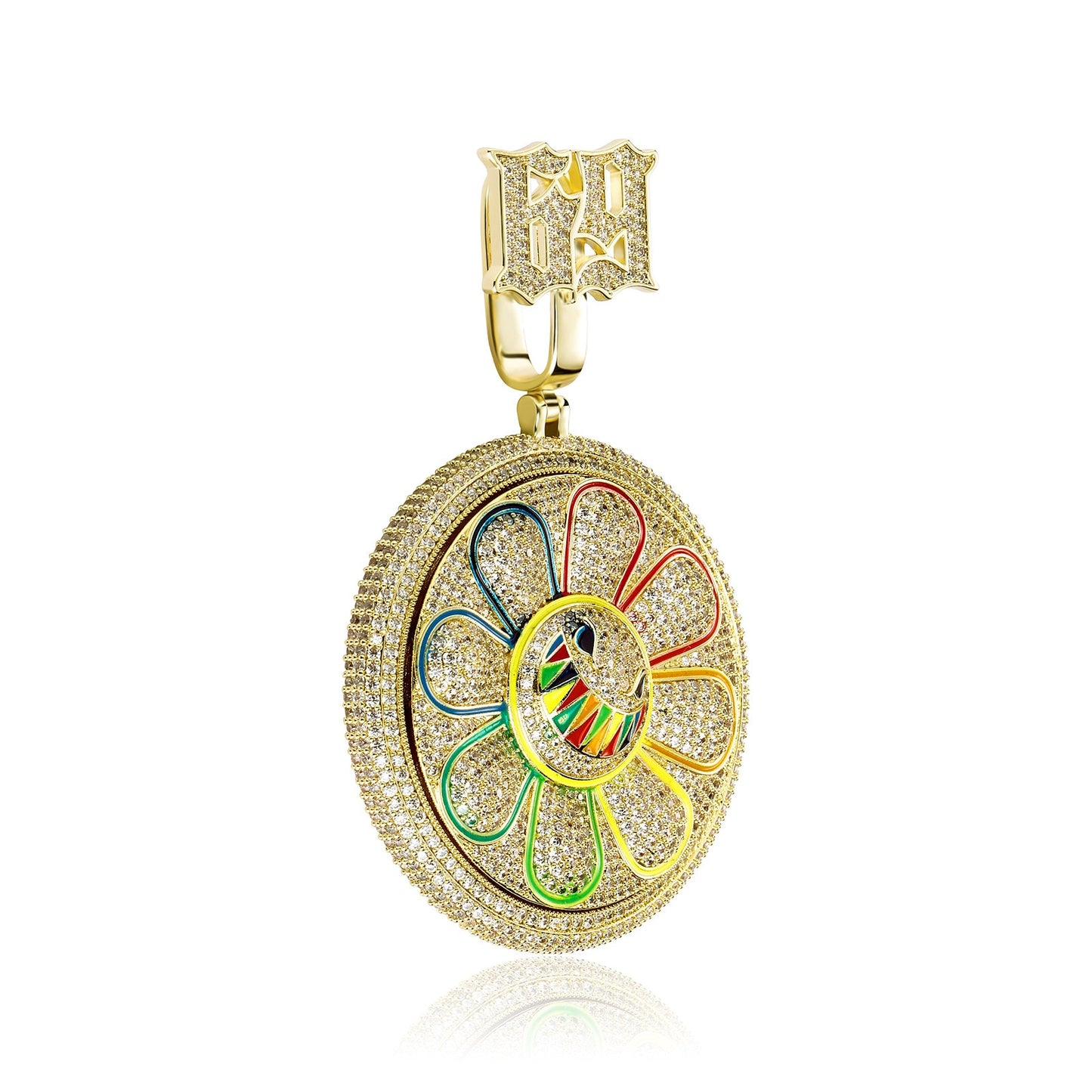Pendentif "69 Rainbow Flower" - MCSHXP