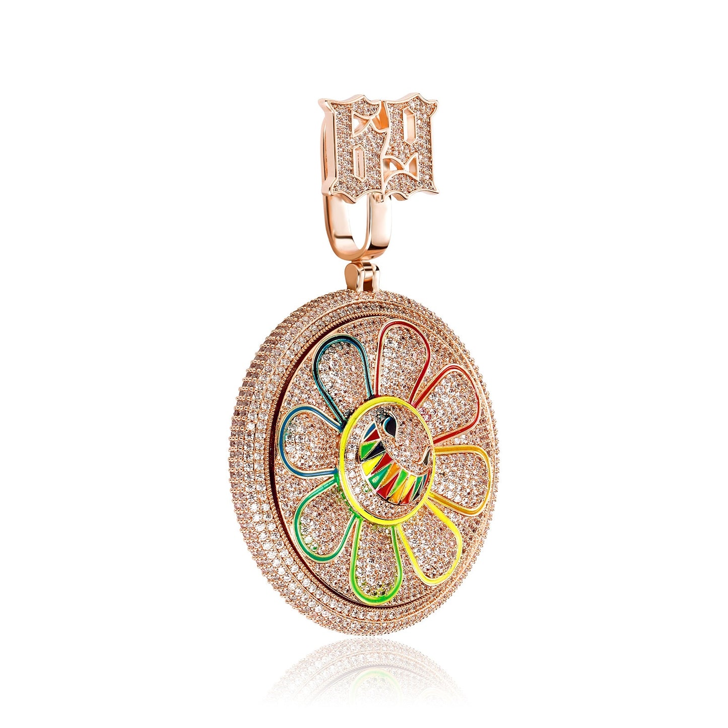 Pendentif "69 Rainbow Flower" - MCSHXP