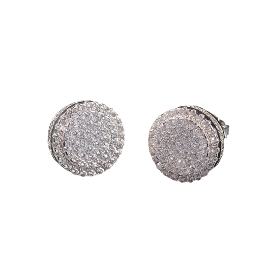 Boucles d'Oreilles "Big Round" S925